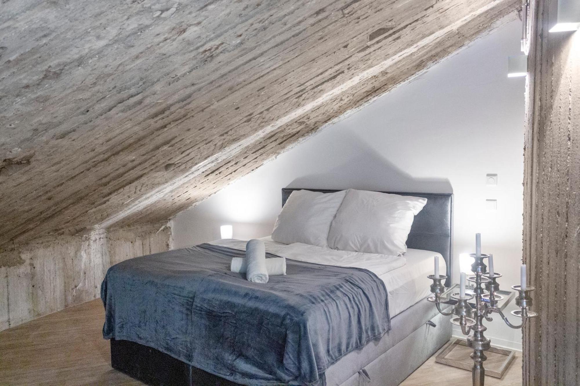 Ferienwohnung Bunker Loft Messe Zentral Parking Essen Exterior foto